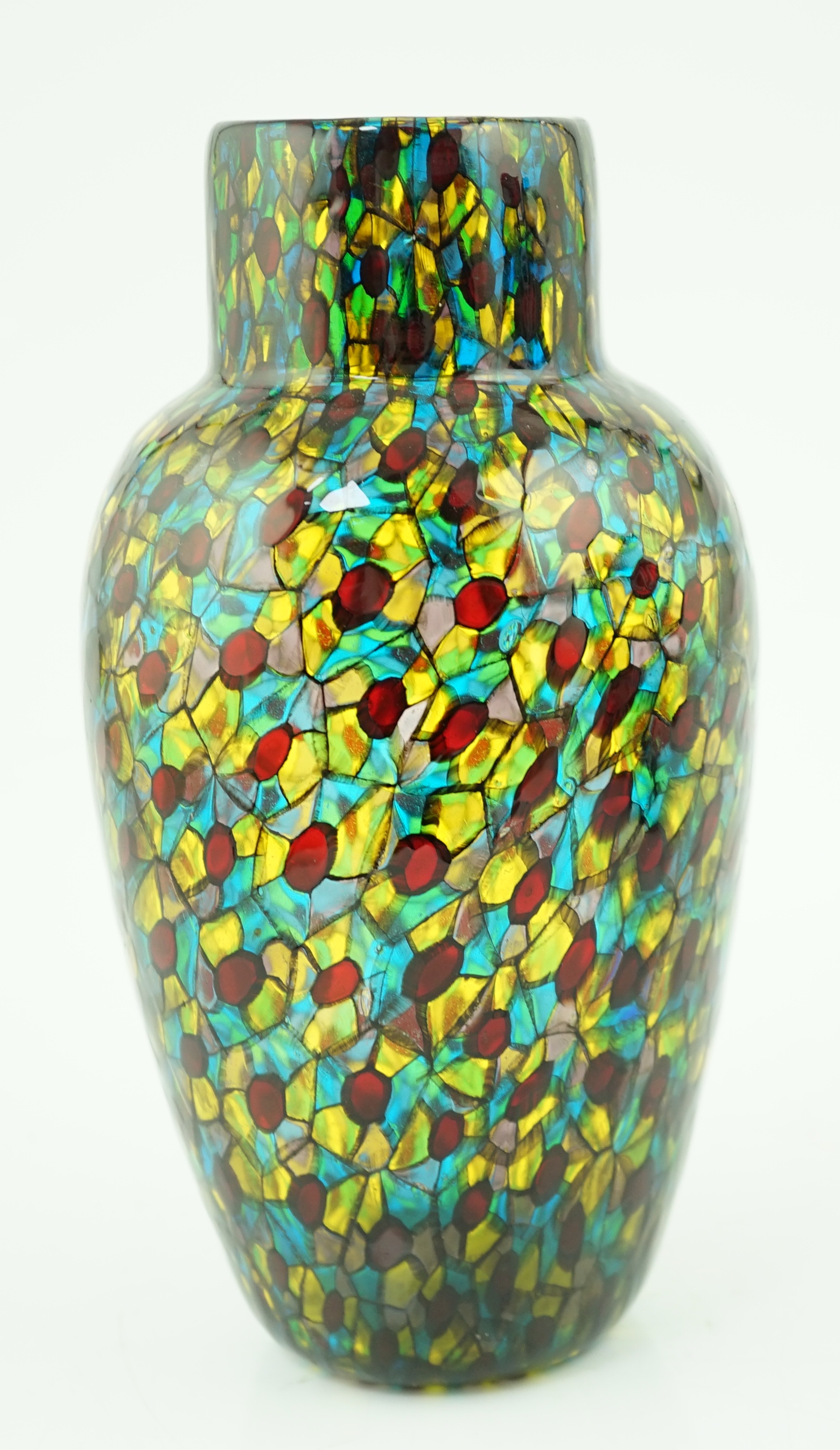 Vittorio Ferro (1932-2012), a Murano glass Murrine vase